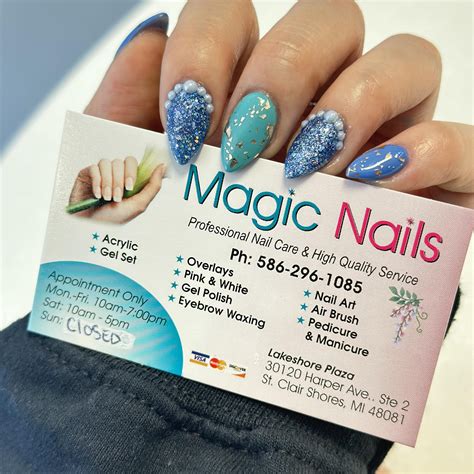 Experience the Allure of Magic Nail Designs in St. Clair Shores
